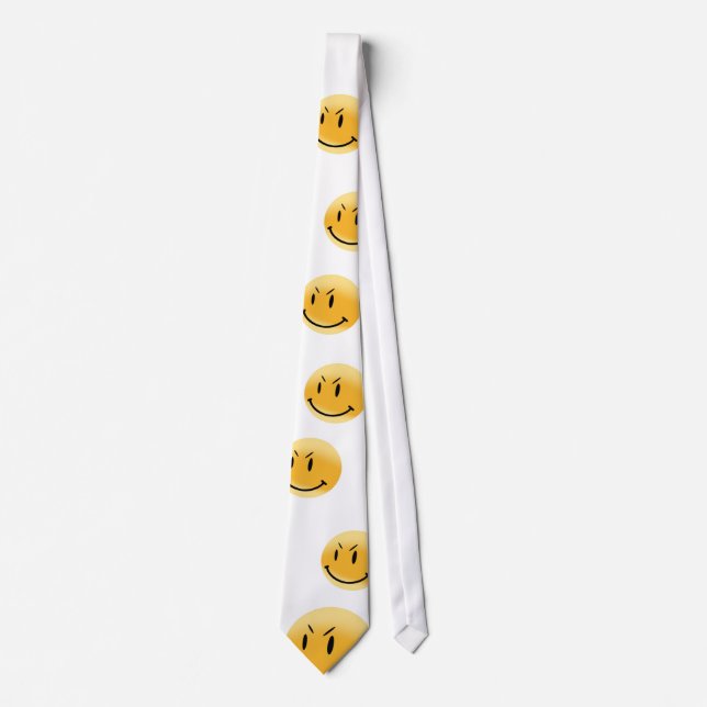 smiley smiley smiley,... tie (Front)
