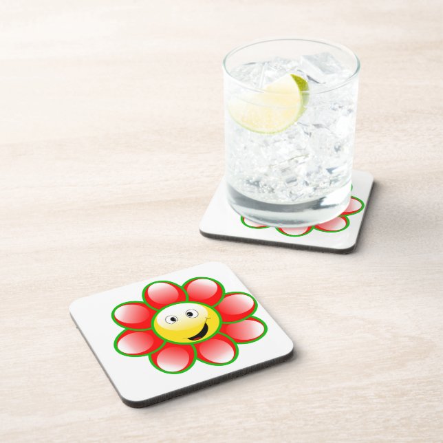 Smiley Sun Coaster (Right Side)