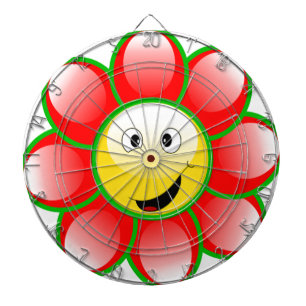 Smiley Sun Dartboard