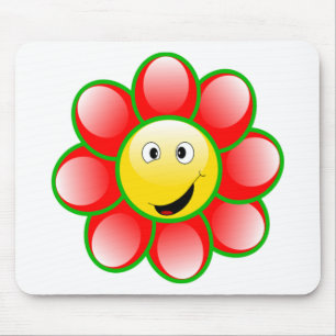 Smiley Sun Mouse Mat