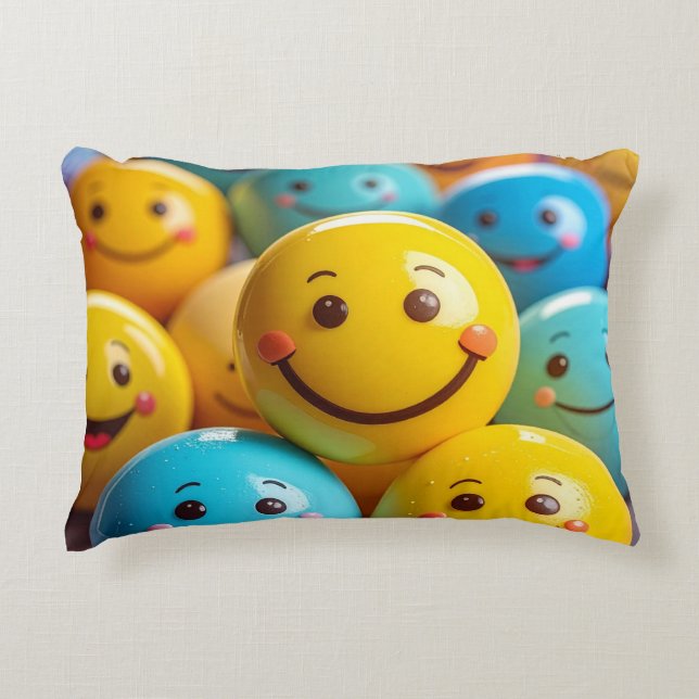 smileys decorative cushion (Front)