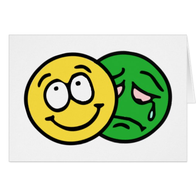 Smilie theater comedy tragedy (Front Horizontal)