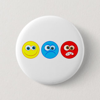 Smilies 6 Cm Round Badge