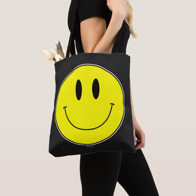 SMILIEWEAR™ Just The Smile Smilie Shoulder Bag (Close Up)