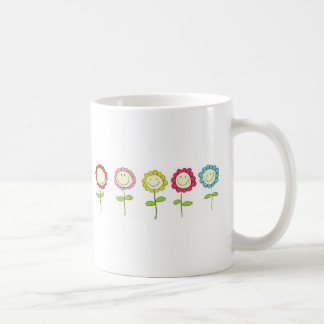 Smilin' Flowers Coffee Mug