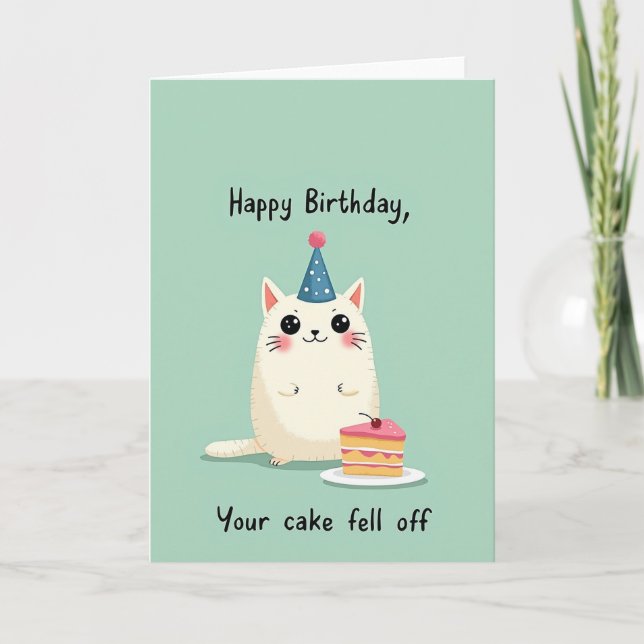 Smiling Animal Birthday Card (Front)