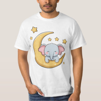 Smiling baby elephant  T-Shirt