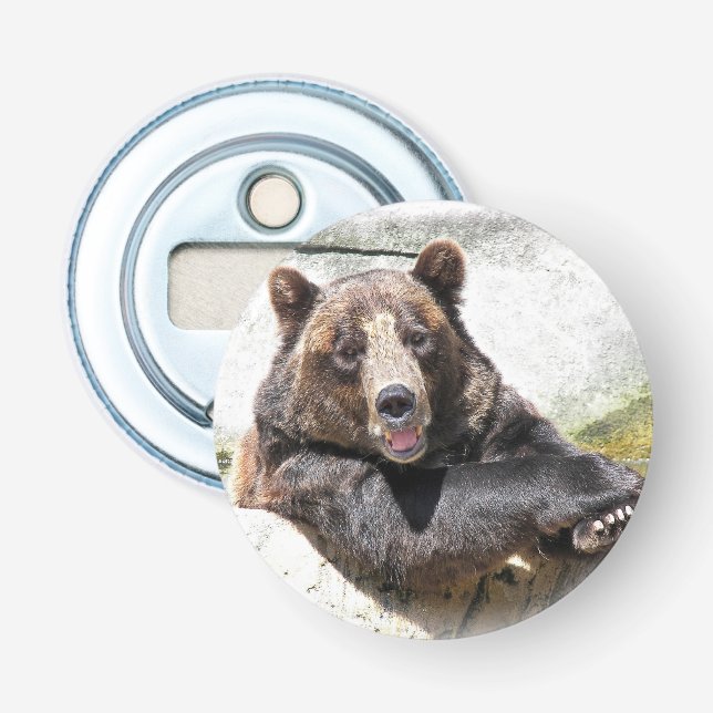 Smiling Bear Bottle Opener (Front)