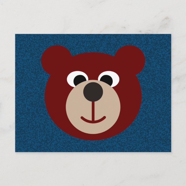 Smiling Bear Postcard (Front)