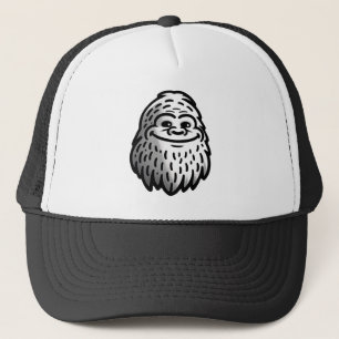 Smiling Bigfoot - Sasquatch Sighting Trucker Hat