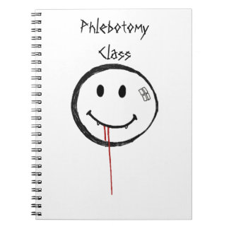 Smiling Bloody Vampire Notebook