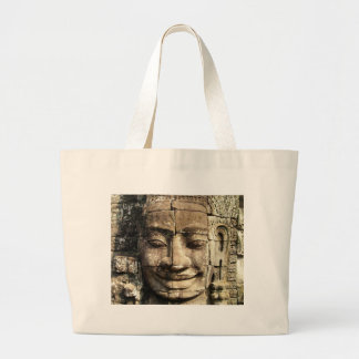 SMILING BUDDHA LARGE TOTE BAG