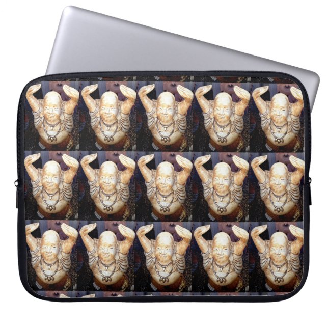 smiling buddha sleeve (Front)