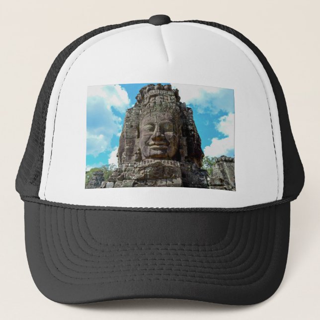 Smiling Buddha Trucker Hat (Front)