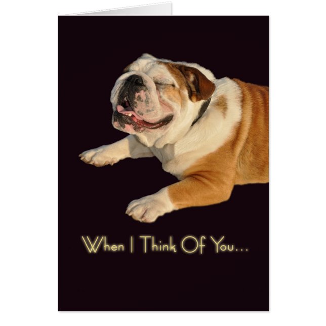Smiling Bulldog (Front)