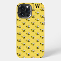 Smiling Bumblebee Monogram