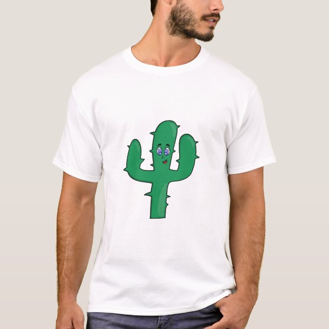 Smiling Cactus T-Shirt (Front)
