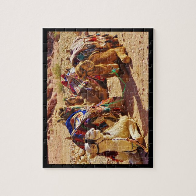 Smiling Camels Jigsaw Puzzle (Vertical)