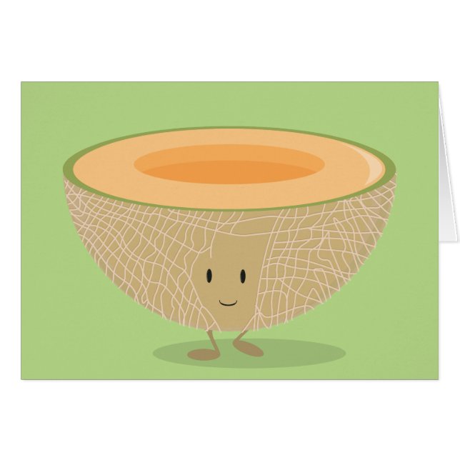 Smiling Cantaloupe (Front Horizontal)