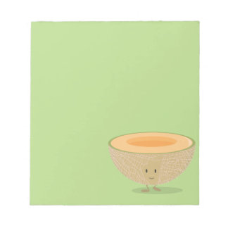 Smiling Cantaloupe Notepad