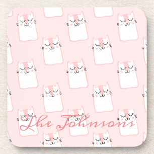 Smiling Cat Coaster