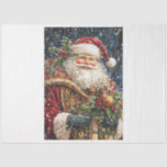 Smiling Christmas Santa Tissue Paper<br><div class="desc">Smiling Christmas Santa</div>