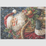 Smiling Christmas Santa Tissue Paper<br><div class="desc">Smiling Christmas Santa</div>