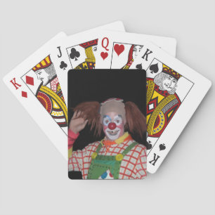 SMILING CIRCUS CLOWN Classic Playing Cards