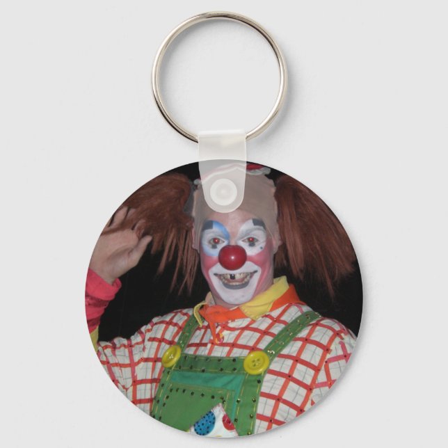 SMILING CIRCUS CLOWN key chain (Front)