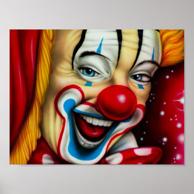 Smiling Clown Poster (Front)