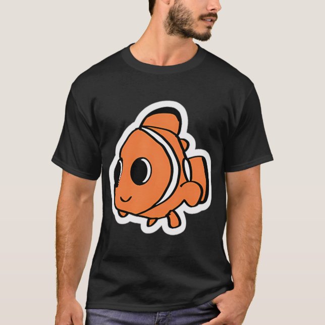 smiling clownfish T-Shirt (Front)