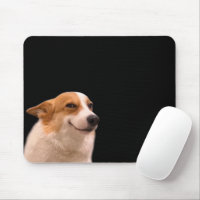 Smiling Corgi Meme Mouse Pad