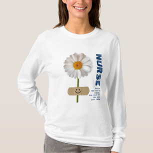 Smiling Daisy Nurse Gift T-Shirt