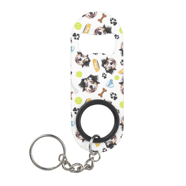 Smiling Dog Australian Shepherd (Front)