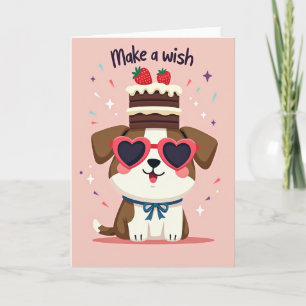 Smiling Doggy Birthday Card