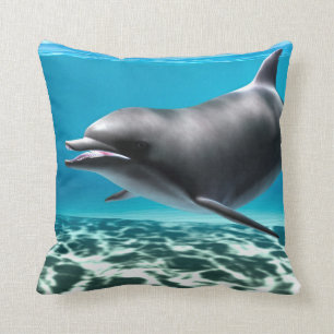 Smiling Dolphin Cushion