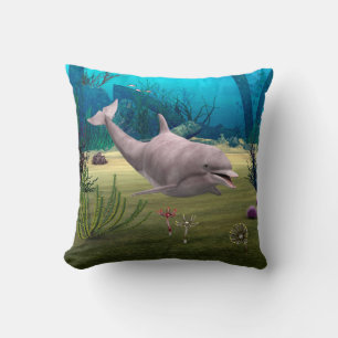 Smiling Dolphin Cushion