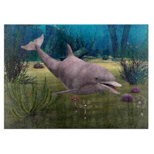 Smiling Dolphin Cutting Board