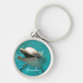 Smiling Dolphin Key Ring