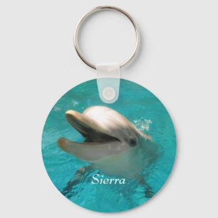 Smiling Dolphin Key Ring