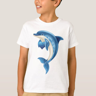 Smiling Dolphin Kids' T-Shirt