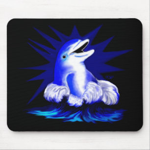 Smiling Dolphin Mouse Mat