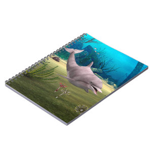 Smiling Dolphin Notebook