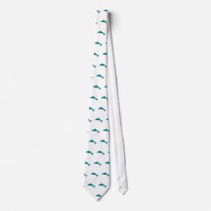 Smiling Dolphin Tie