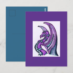 "Smiling Dragon" Postcard