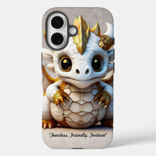 "Smiling Dragon Skull" iPhone 16 Case