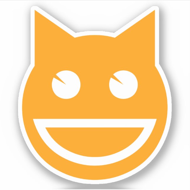 Smiling Emoji Cat (Front)