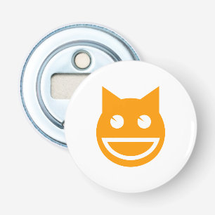 Smiling Emoji Cat Bottle Opener
