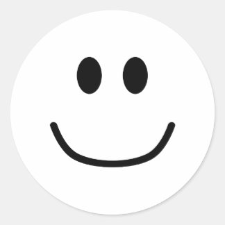 Smiling Expression Stickers 0002 (Custom Colour)