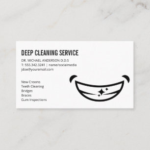 Smiling Face Business Card